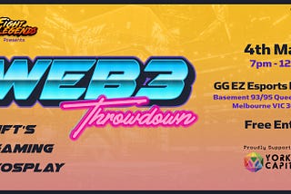 IRL Event Review: Web 3 Throwdown Melbourne Recap & Thank Yous