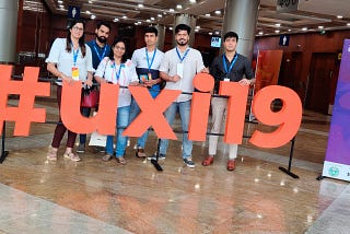 Team Locusnine at UX India Conference 2019 Hyderabad