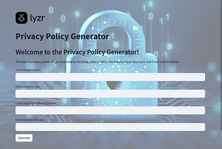 AI-Powered Privacy: Lyzr Automata’s Impact on Policy Formulation