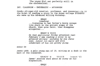 Page One: “Wonder Boys” (2000)