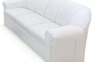 WHITE 3 SETAR SOFA FOR SALE