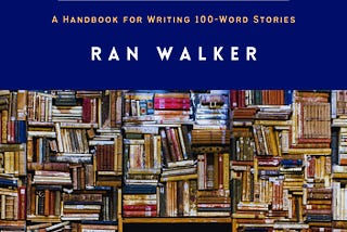 A book cover that contains a wall of books around a door