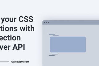 Boost your CSS animations with Intersection Observer API