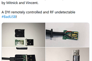 USBSamurai — A Remotely Controlled Malicious USB HID Injecting Cable for less than 10$