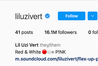 Lil Uzi Vert’s Pronoun Shift is Positively Disruptive