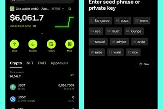 Gift payment 6000 USDT Blockchain Trc20 for you u can use ( Okx walllet — Safepal wallet -Tron…