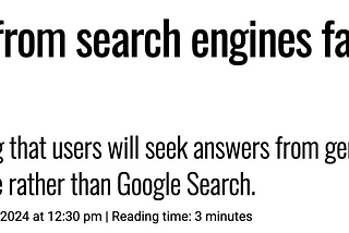 AI-Supported Search and Voice Search Are Threatening Publishers, How Can They Survive?