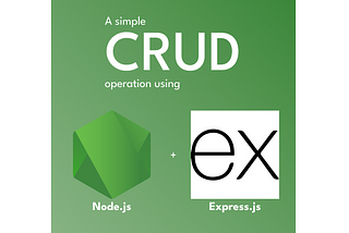 CRUD operation using Node.js and Express.js