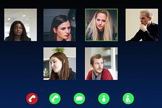 I need eye contact in video calls!