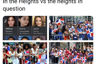 Whose Heights is it Anyway?