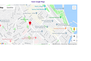 Ruby on Rails ile Static Google Maps Sayfası Oluşturmak