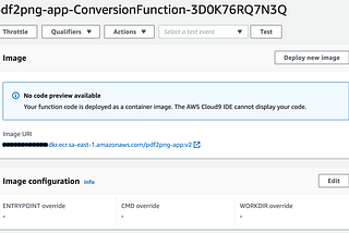 Using container images with AWS Lambda