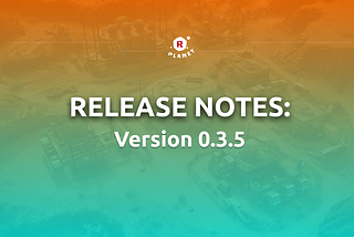 Release Notes: Version 0.3.5
