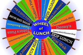 Wheel of Lunch
