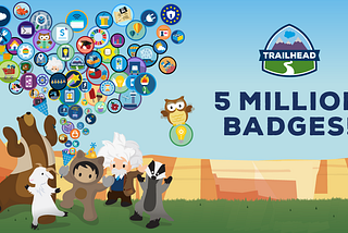 5,000,000? You’ve all earned MOAR Trailhead badges than the population of New Zealand.