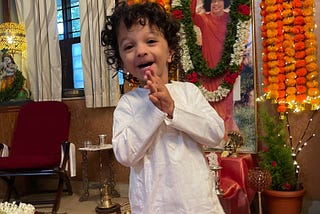 How a 3-year-old learned shlokas better than rhymes…