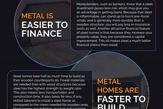 Metal Homes vs. Wooden Homes