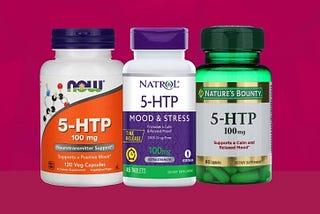 A picture of 5-HTP supplements