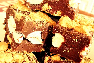 Chocolate Dessert — S’mores Fudge