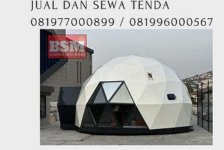 JUAL TENDA DOME 081977000899 / 081996000567