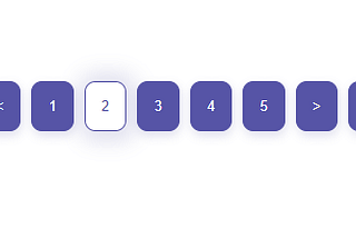 Create pagination in React using Hooks.