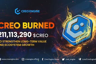 Strategic Deflation: CREO’s $20.1M Token Burn Reinforces Multi-Chain & Utility