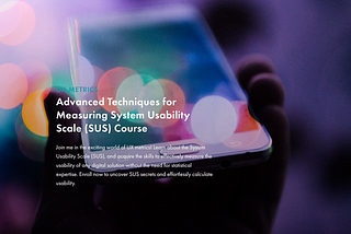 Navigating the System Usability Scale (SUS) Maze