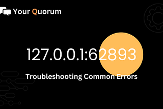 127.0.0.1:62893 Explained: Troubleshooting Common Errors