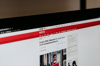 Picture of the BBC News website
