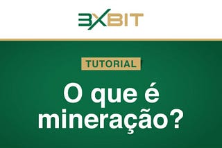 O que é mineração?