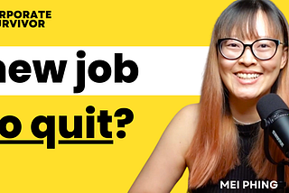 Ep215: How to be successful at your new job (Should I quit?)