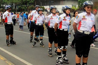 Polisi Sepatu Roda