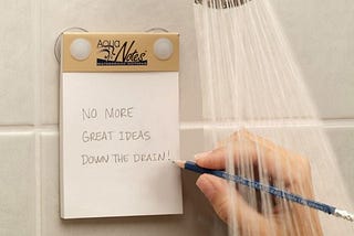 Why We Have Our Best Ideas in the Shower