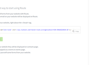 Follow these steps and send your first email using Route.