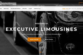 Meet our early adopter Merchants: Executive Limousines