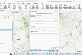 ACCURACY ASSESSMENT ON ArcGIS & GEE