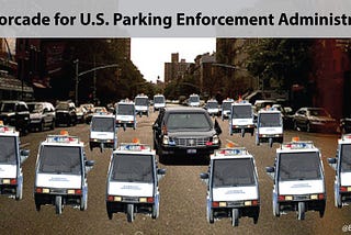 More government waste: do we really need a motorcade for this?