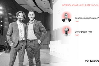 Nucleate Announces Appointments of a CEO and COO