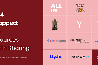 2024 Wrap: Top Resources Worth Sharing