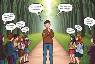 “Don’t Take — Listen to Any of Your Friends’ Advice”