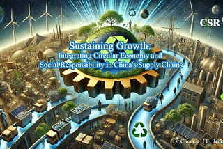 Sustaining Growth: Integrating Circular Economy and Social Responsibility in China’s Supply Chains