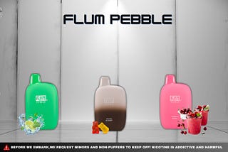 elf bar vape uk Flum Pebble X Black Icy Disposable Vape main image 1