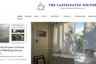 The Caffeinated Writer is on Substack