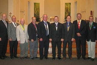 Barry Donadio Installed As Grand Knight of Kent Island Knights Of Columbus Council 7941