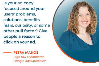 Is your ad copy focused around your users’ problems?