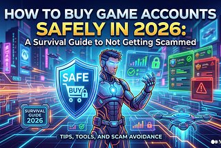How to Buy Game Accounts Safely in 2026: A Survival Guide to Not Getting Scammed