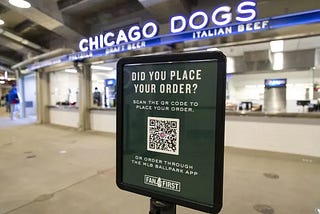 Pass Your Phone to the BallparkVendor on the Aisle