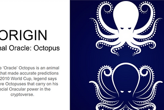 ORIGIN Story the Animal Oracle: Octopus