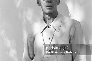 image of author Henry Miller looking like a cool cat