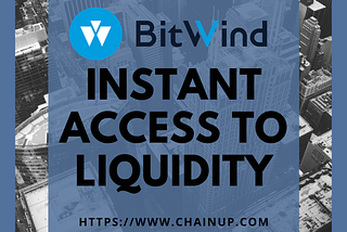 Have instant access to liquidity on your exchange with BitWind!